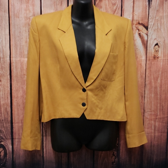 Prophecy gold jacket blazer size 6 - Picture 2 of 7